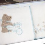 Комплект детских полотенец c вышивкой (50×90, 70×130) Pourtol Tivolyo