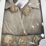 Soft cotton халат + тапочки ROSE карамельный