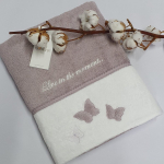 MAISON D’OR MONIQUE BUTTERFLY ПОЛОТЕНЦЕ ФИОЛЕТОВЫЙ