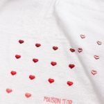 MAISON D’OR CANDY LOVE НАБОР ПОЛОТЕНЕЦ — 3 ШТ БЕЛЫЙ:КРАСНЫЙ